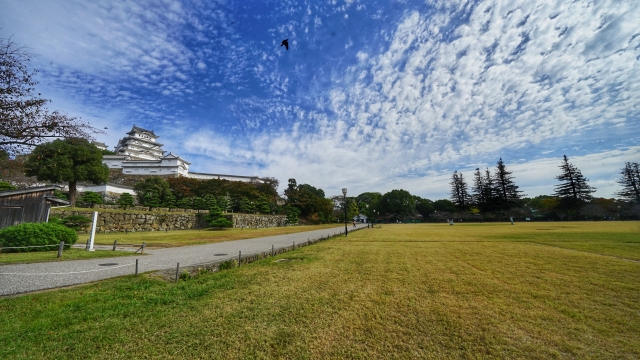 姫路城　三の丸広場