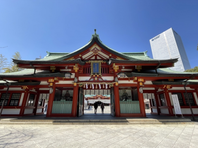 山王日枝神社　神門