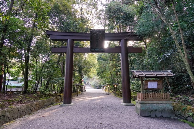 石上神宮の大鳥居