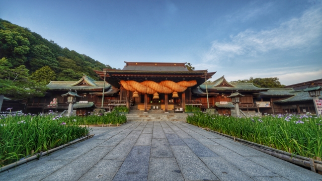 宮地嶽神社　拝殿